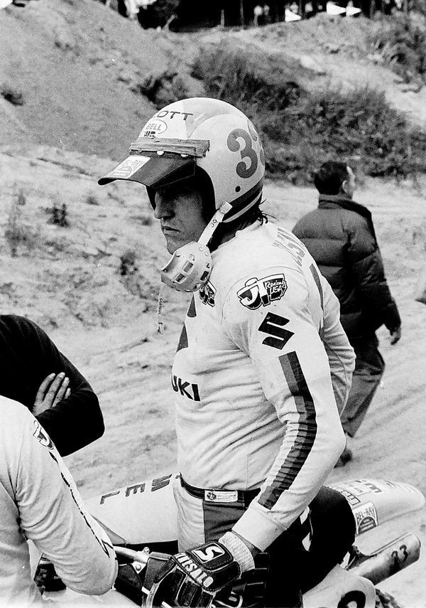 Ruskeasanta 1979 joukkue MM-500. Gerrit Wolsink